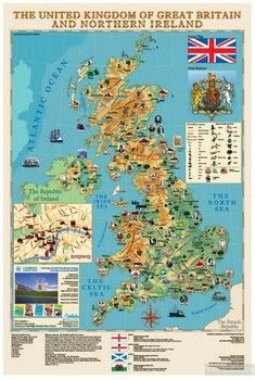 Great Britain. Велика Британія. Плакат